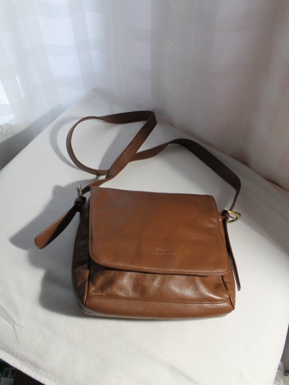 Stone Mountain Vegan Leather Crossbody Bag